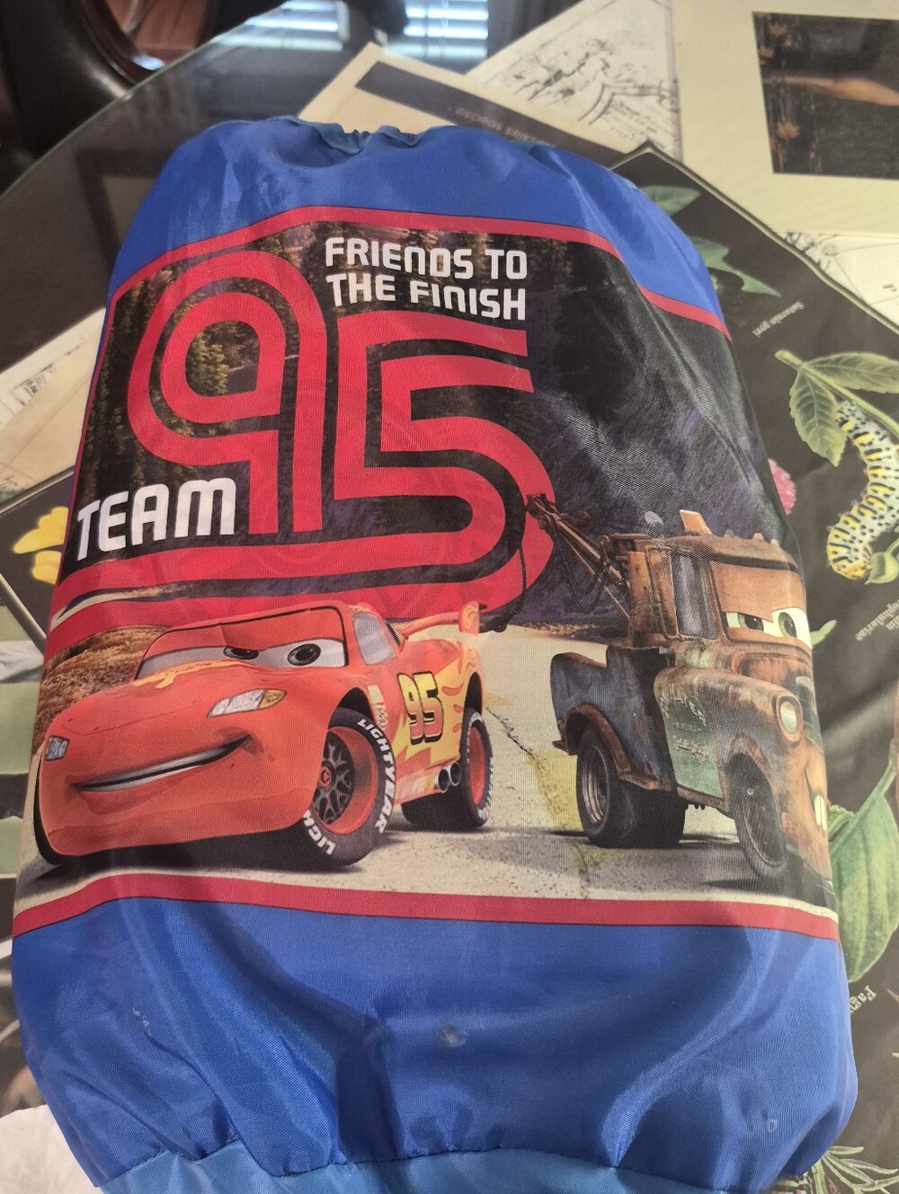 Cars Vintage Childs Sleeping Bag